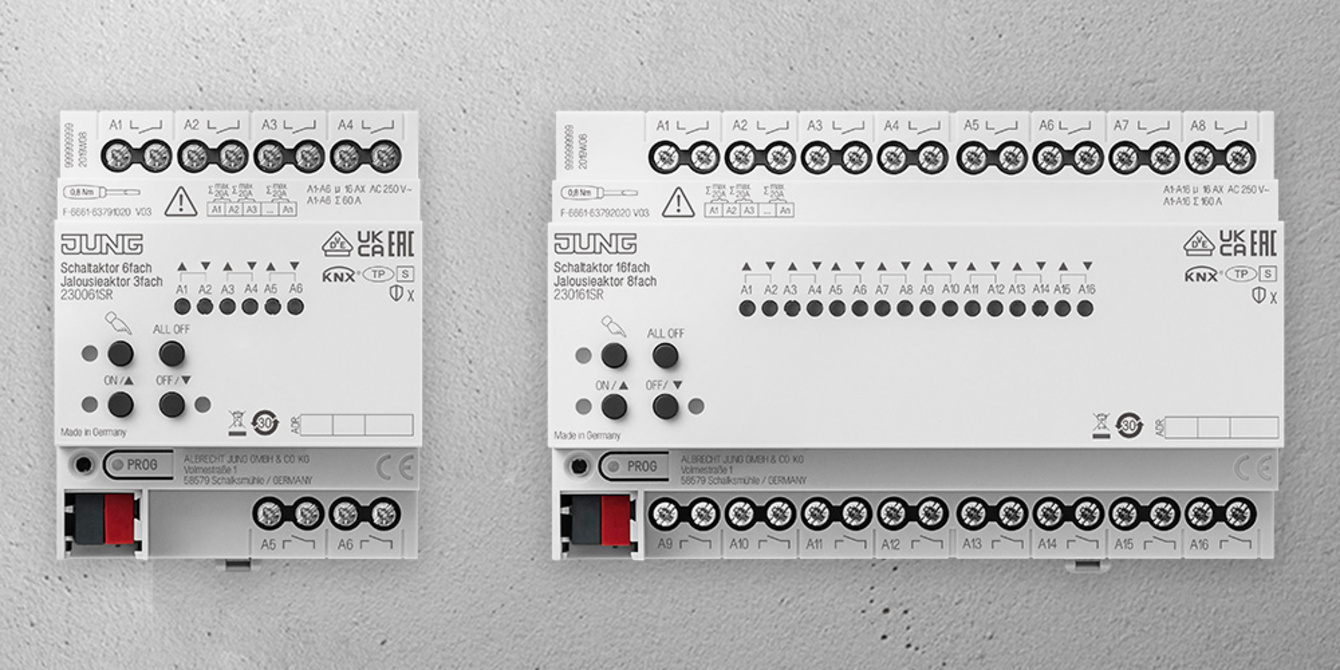 KNX Schalt- und Jalousieaktoren bei Elektro Landmann in Regis-Breitingen
