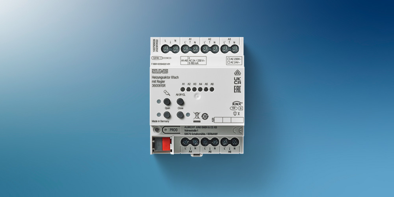 KNX Heizungsaktor 6-fach bei Elektro Landmann in Regis-Breitingen