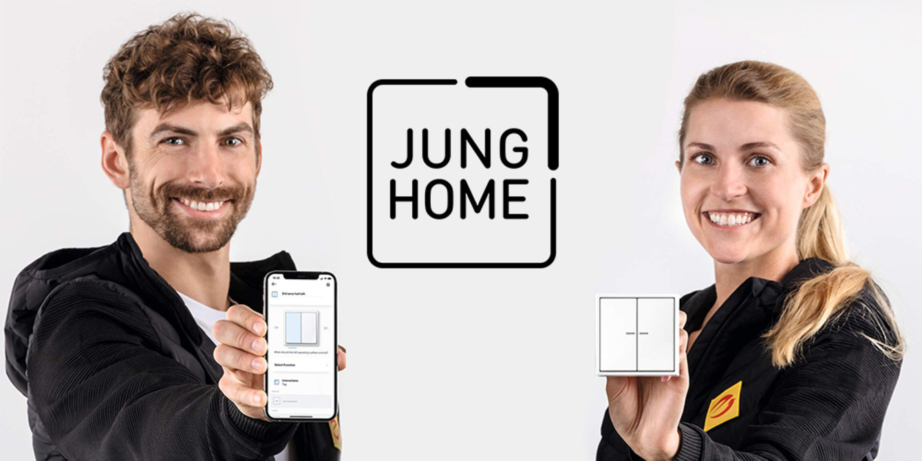 JUNG HOME bei Elektro Landmann in Regis-Breitingen